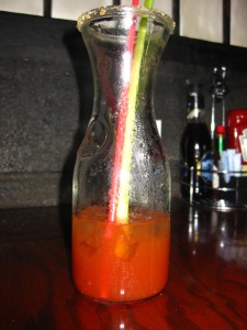 Almost Empty Bloody Mary