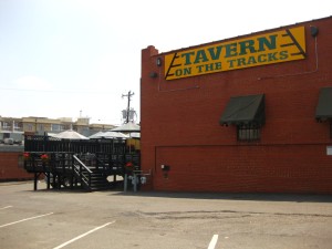 Tavern on the Tracks Facade & Patio
